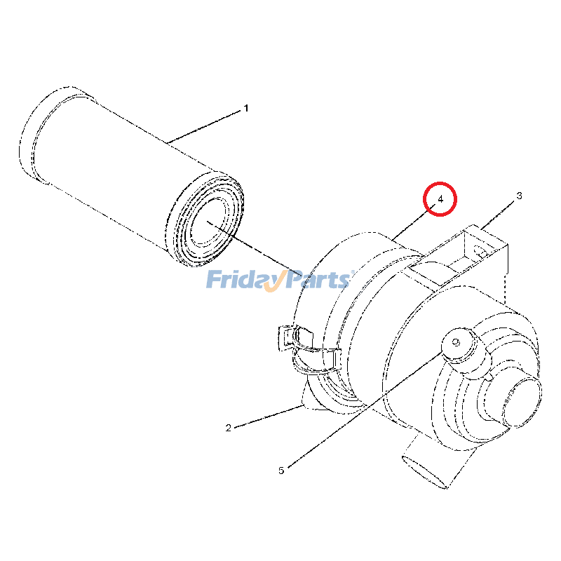 Luftfilterbaugruppe CATFür CAT