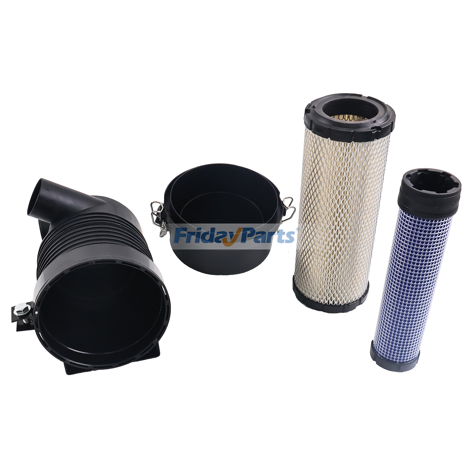 Air Filter Assembly 4402033 for Hitachi EX27U EX30U EX35U EX40UR-3 ZX30UR VR308-2 ZX40UR for less