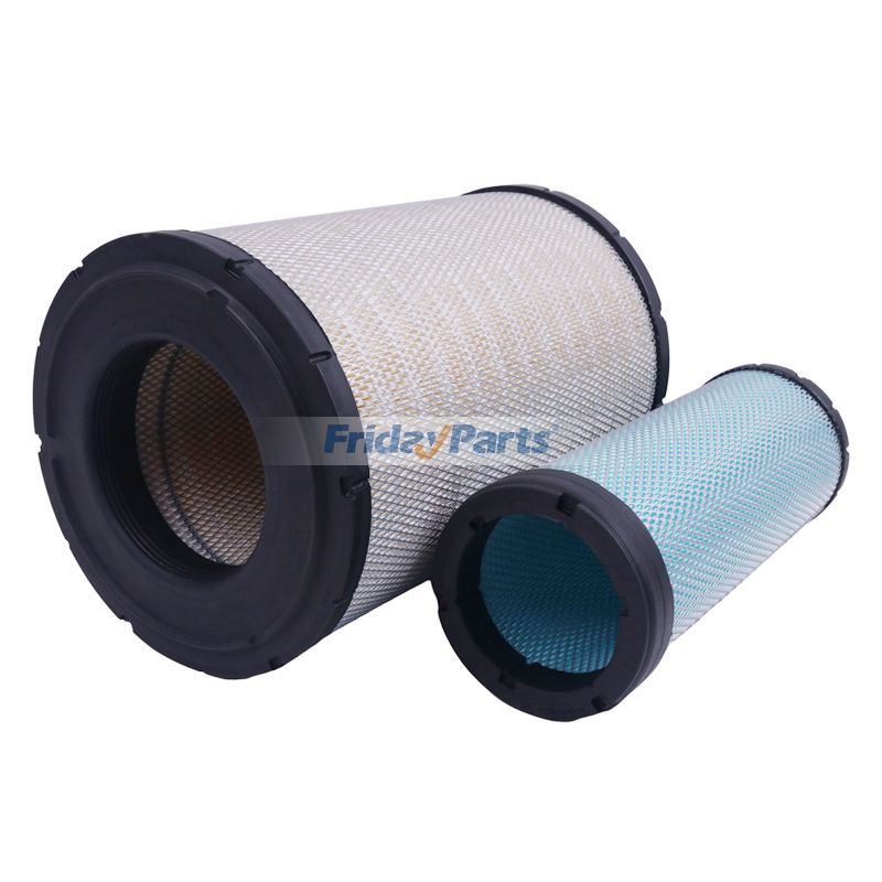 Kit de filtro de aire 600-185-5100 para excavadora Komatsu SA6D125E-3 SAA6D107E-1A SAA6D114E-2A SAA6D125E-3A PC300-7 PC350-7 PC360-7 PC400-7 PC400LC-7 Para KOMATSU