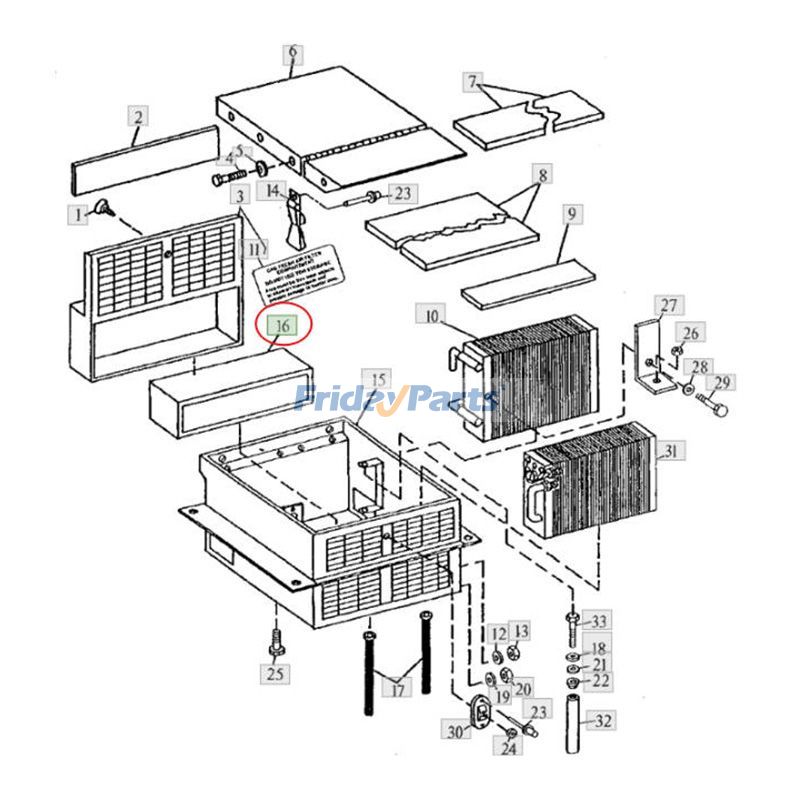 Filtro de aire AT141209 para motor John Deere 4045, cargadora, motoniveladora, 300D, 310D, 315D, 410D, 510D y 710D, 670B, 672B y 770B. Para JOHN DEERE