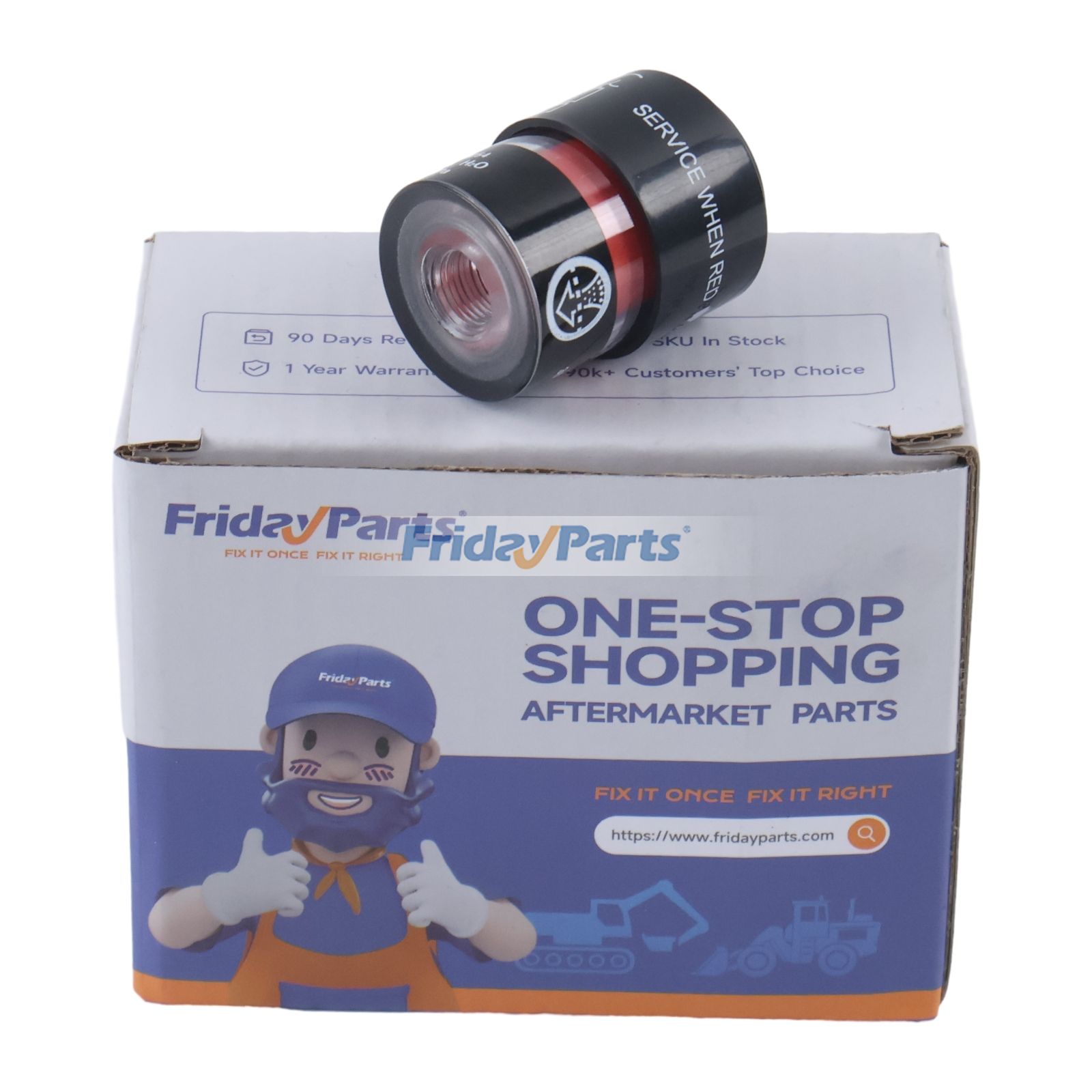 キャタピラー CAT エンジン 3116 3126 3208 3304 3306 用エア フィルター交換インジケーター 7S-0687