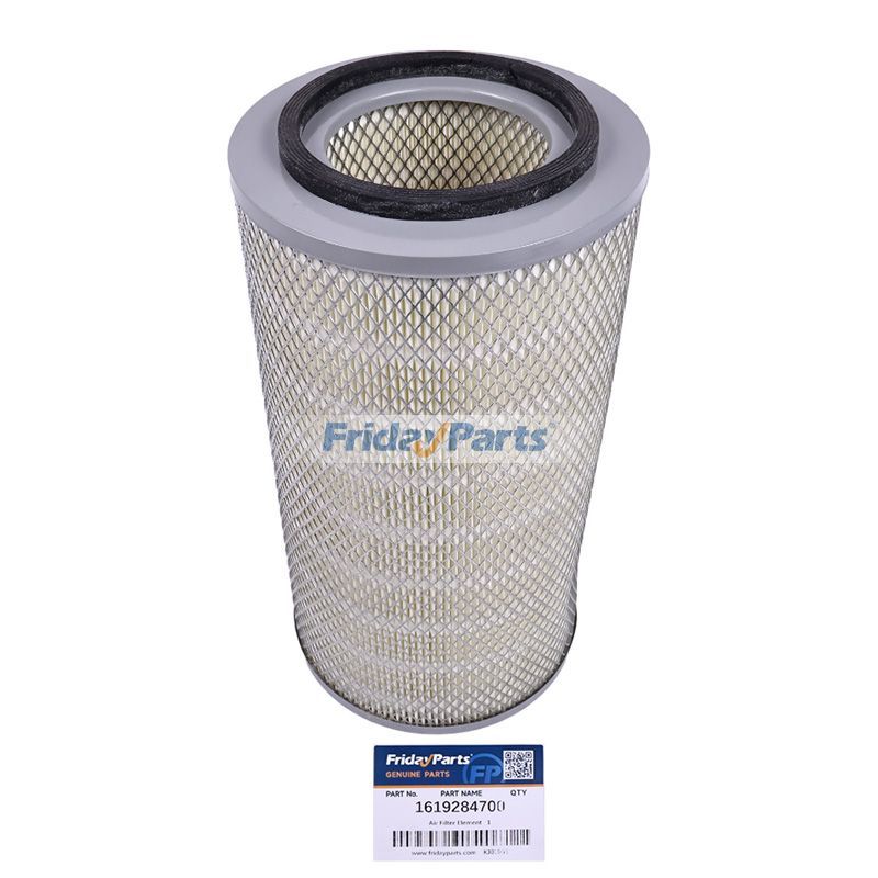 Filtro de aire 1619284700 para motor Deutz F2L912 F3L1011 F4L912 Atlas Copco XA60 XA66 XA75 XAS85D XAS90 GA345 GA45 ST48DD