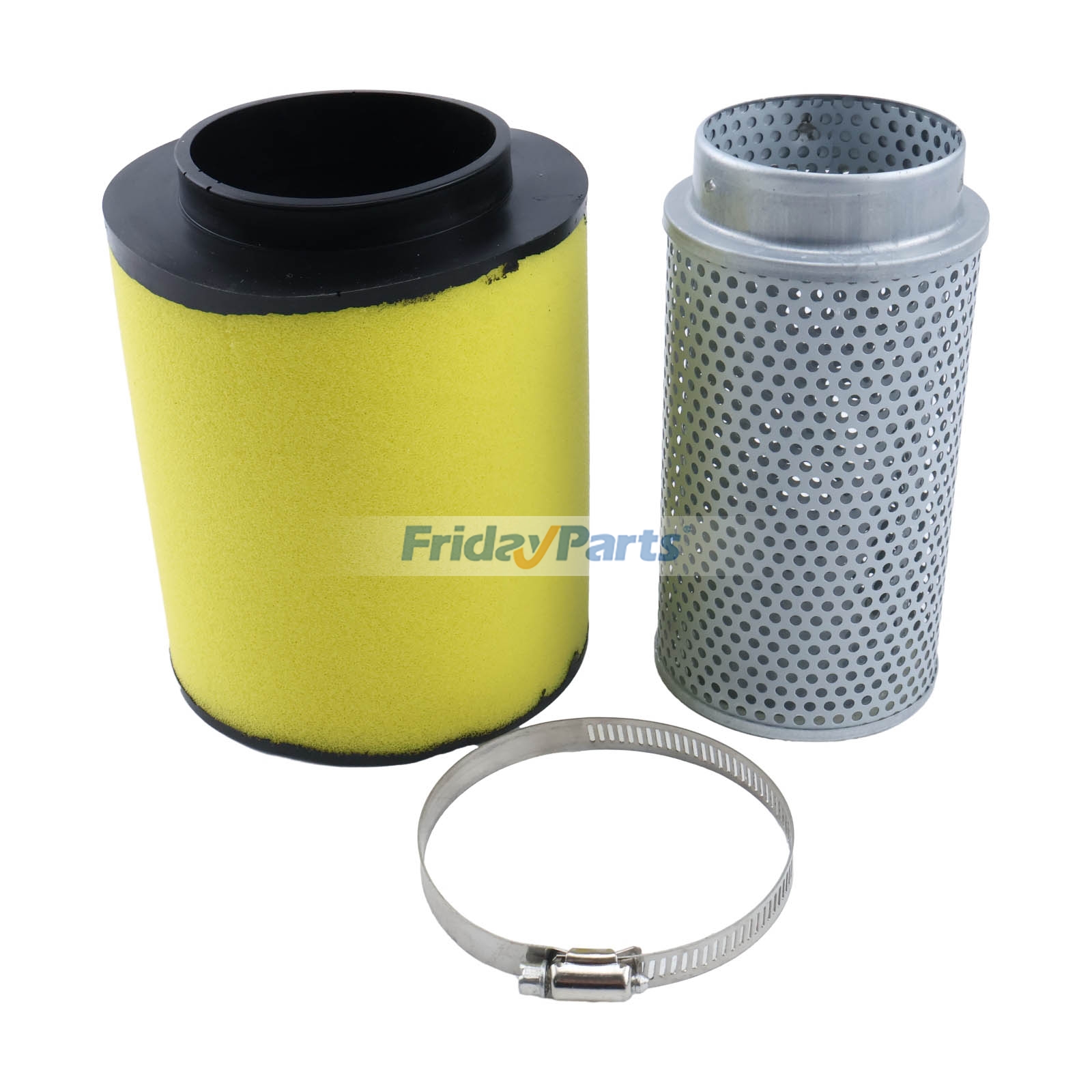 Air Filter Kit 17211-HP5-600 17254-HP5-600 for 2009-2014 Honda ATV Rancher 420 TRX420