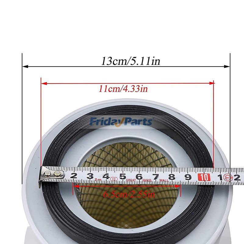 Kit de filtro de aire 6598492 6598362 para Bobcat 641 643 645 741 743 751 753 763 773 de FridayParts