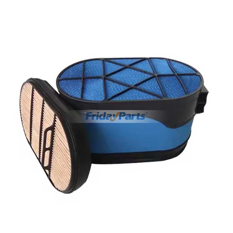 Kit de filtro de ar 84579125 84579126 N102216 N102217 para carregadeira New Holland W170D2 e trator CASE IH Magnum 240