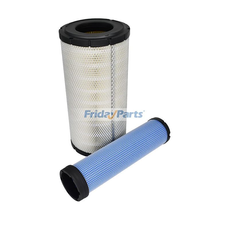 Kit de filtro de aire AT203469 AT203470 para cargadora John Deere 710J 655C 544H 605C 444H 344K 344J 710G 324H Para HITACHI,Para JOHN DEERE