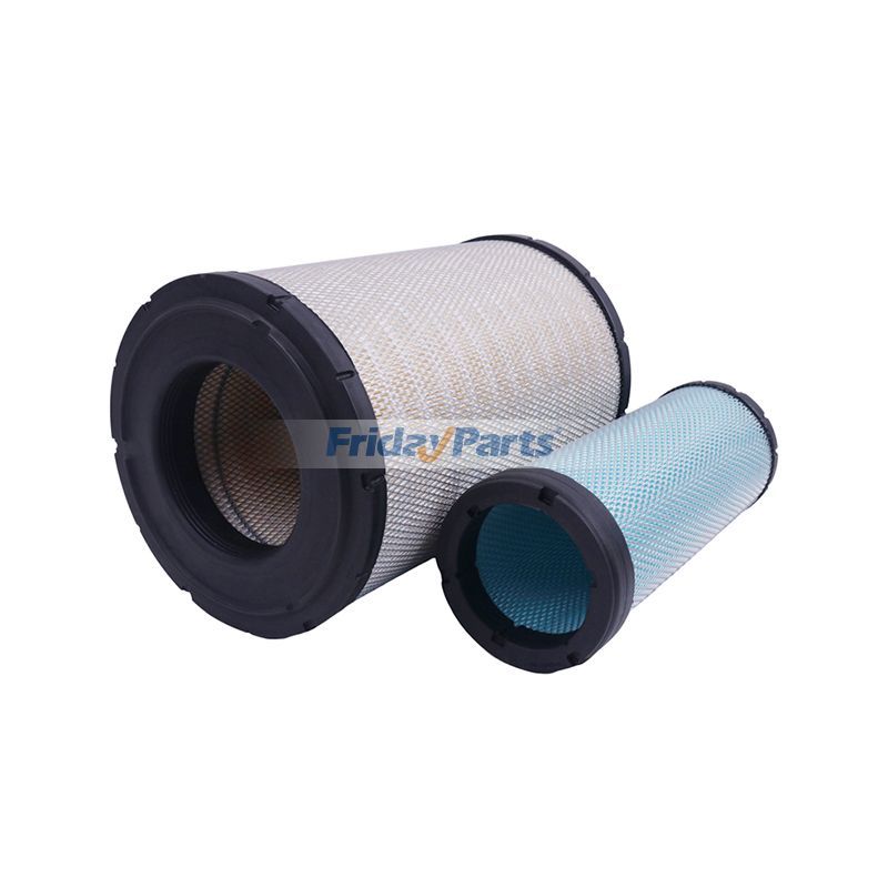 Kit de filtre à air - Remplace Donaldson P532503 P532504 Fleetguard AF25129M AF25130M Baldwin RS3506 RS3507pourPour Donaldson,Pour AUTRE MARQUE,Pour Baldwin,Pour Fleetguard