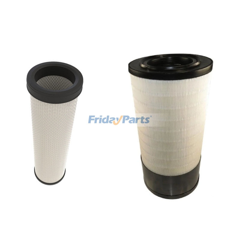 Air Filter Kit for Hyundai HX300AL HX300ANL Liebherr R926 R930 R934 R938 Excavator - Replaces Hifi SA16994 SA16995
