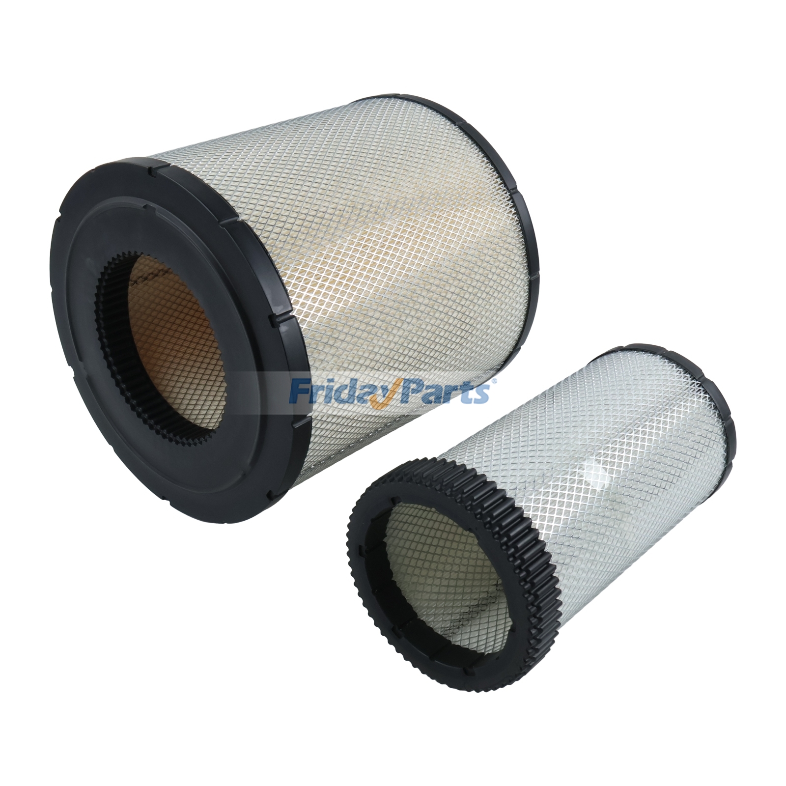 Kit de filtro de ar RE596317 RE596318 para motor John Deere 6090 Trator 8R230 8R-2704 8R280 8R340 8RT340 8RT410 8RX310 8RX410 FridayParts