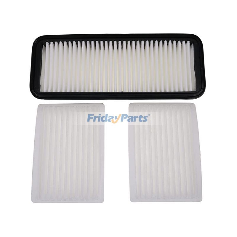 Air Filter Kit T1855-71600 & 6A671-75090 for Kubota Tractor M5040FC M6040FC M8540DTC M9540FC M9960HDC M7-131P M6-101DTC