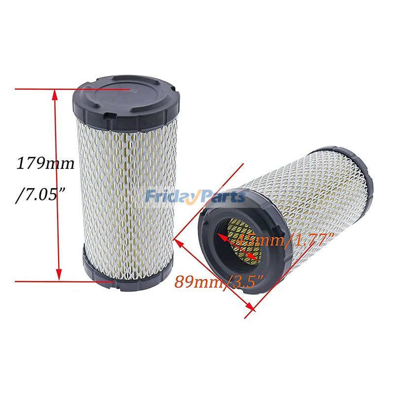 Air Filter Replaces & for 2007 & Prior Kawasaki Mule/ for Sport UTV/ATV,Engine