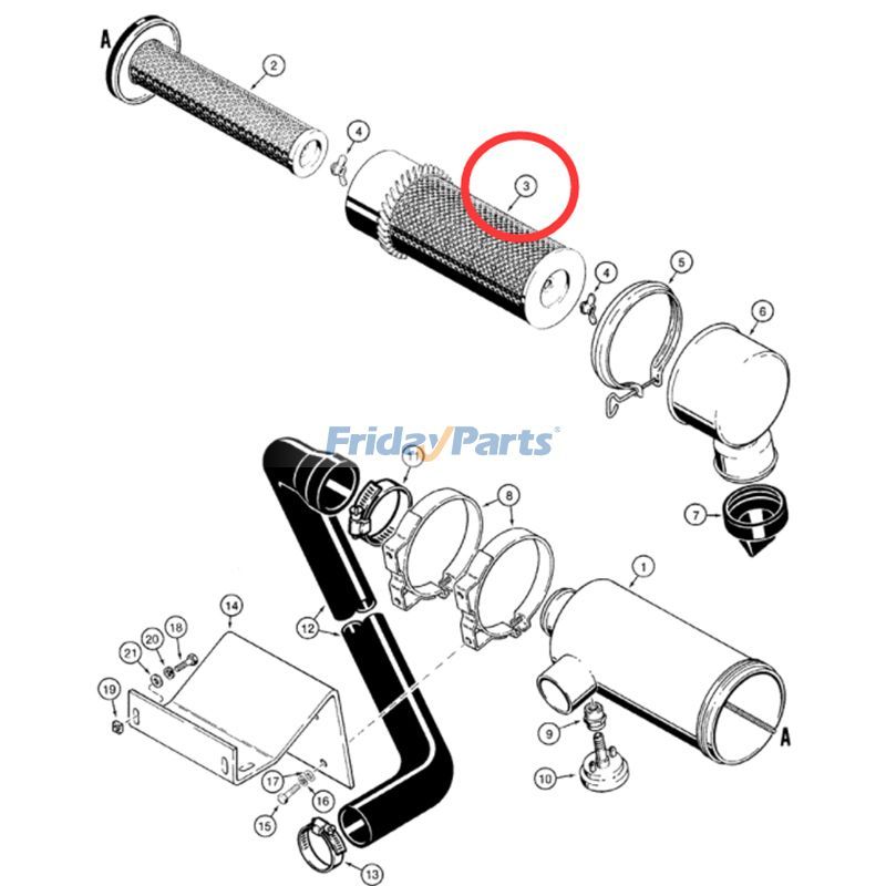 Loader,Tractor Air Filter Crawler