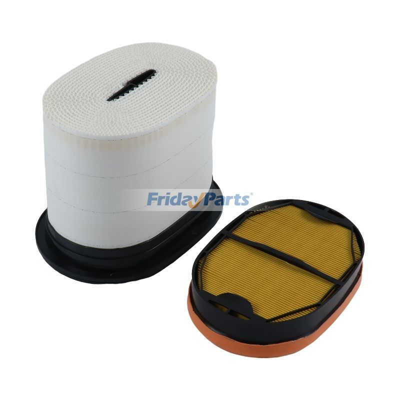 Ensemble de filtres à air 227-7448 227-7449 pour moteur Caterpillar CAT 3054 3054B 3054C C4.4 Chargeur 414E 416D 416E 420D 420E 422E 424D 428DpourPour CAT