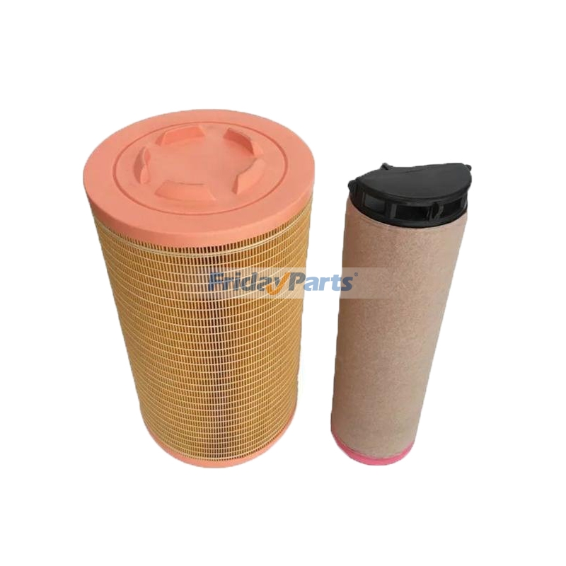 Luftfiltersatz 245-3818 245-3819 für Caterpillar CAT Motor C11 C13 C18 Motorgrader 14M 16M 24M Lader 966H 972H