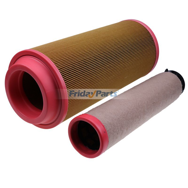 Air Filter Set Inner and Outer 32/915801 32/915802 for JCB Excavator JS120 Loader 210S 210SL 210SU 212S