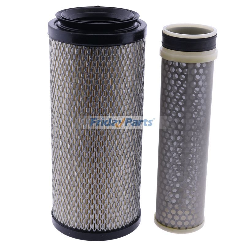 Air Filter Set TC020-16320 & T0270-93220 for Kubota Engine D1105 D1703 D1503 Excavator KX71-3 KX91-3 U35 Utility Vehicle RTV1140CPX RTV1140CPXR