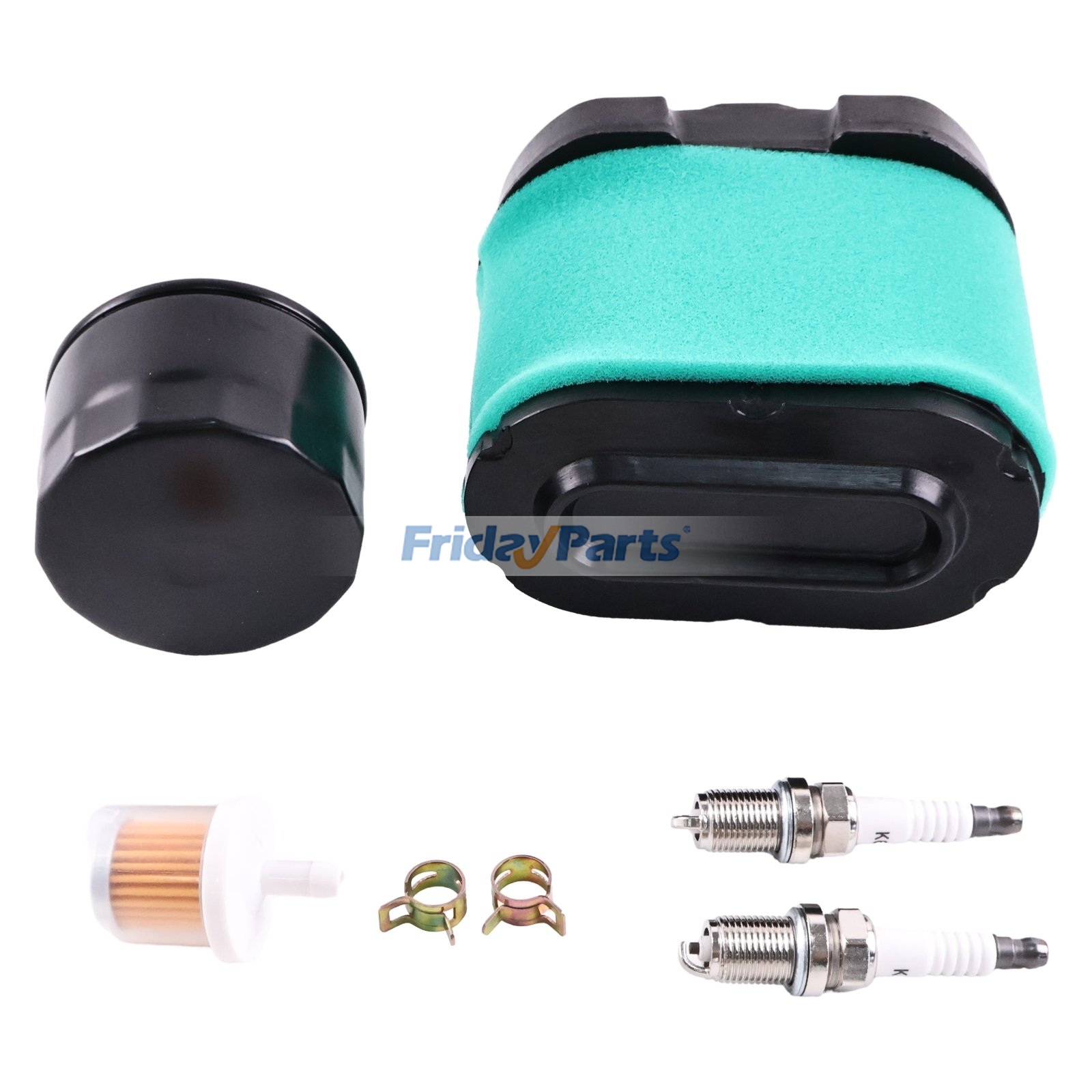 Kit de servicio de puesta a punto del filtro de aire 792105 792303 795890 691035 691043 para motor Briggs & Stratton de FridayParts