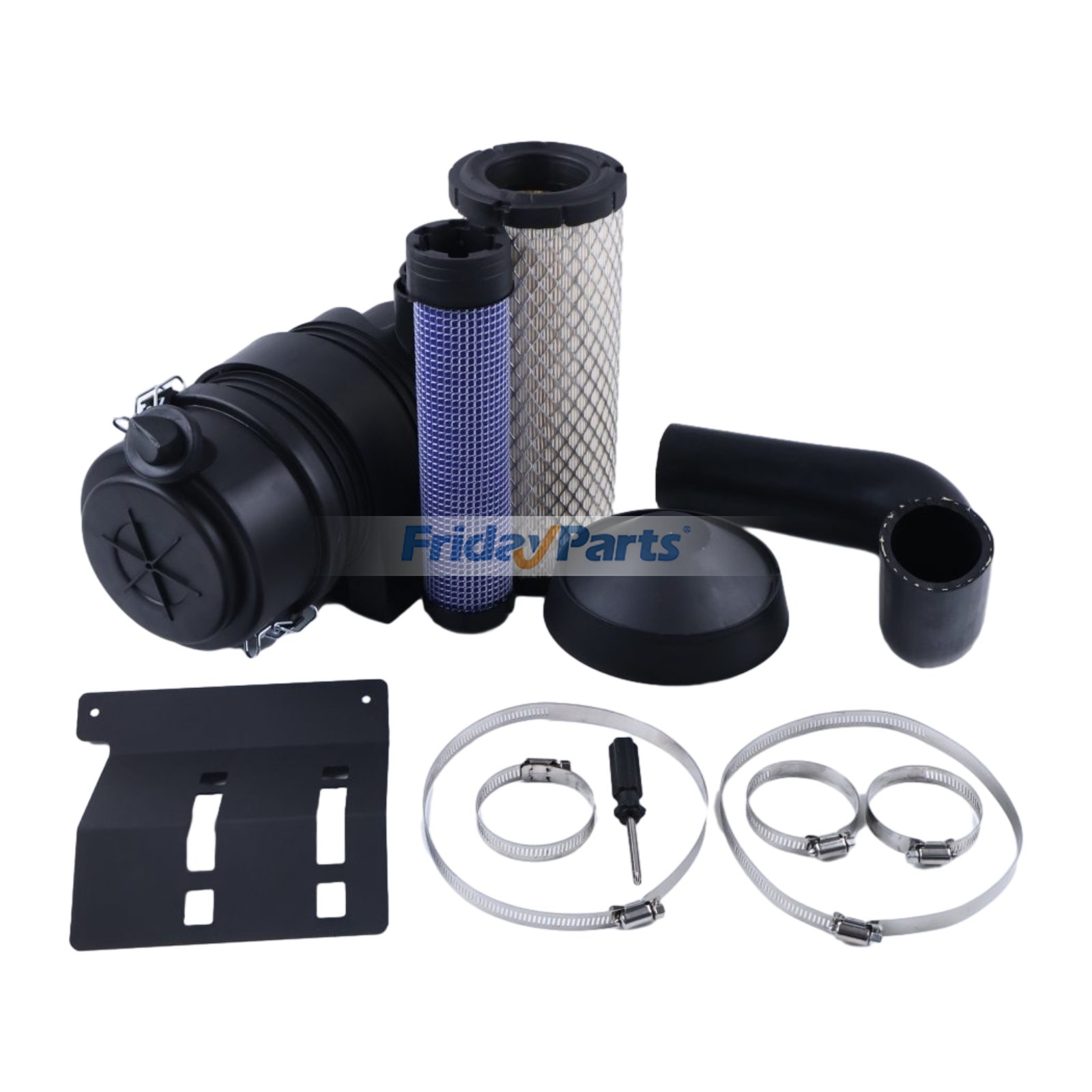 Air Filter Upgrade Kit for Kawasaki Engine FR651V FR691V FR730V Heavy Duty Commercial