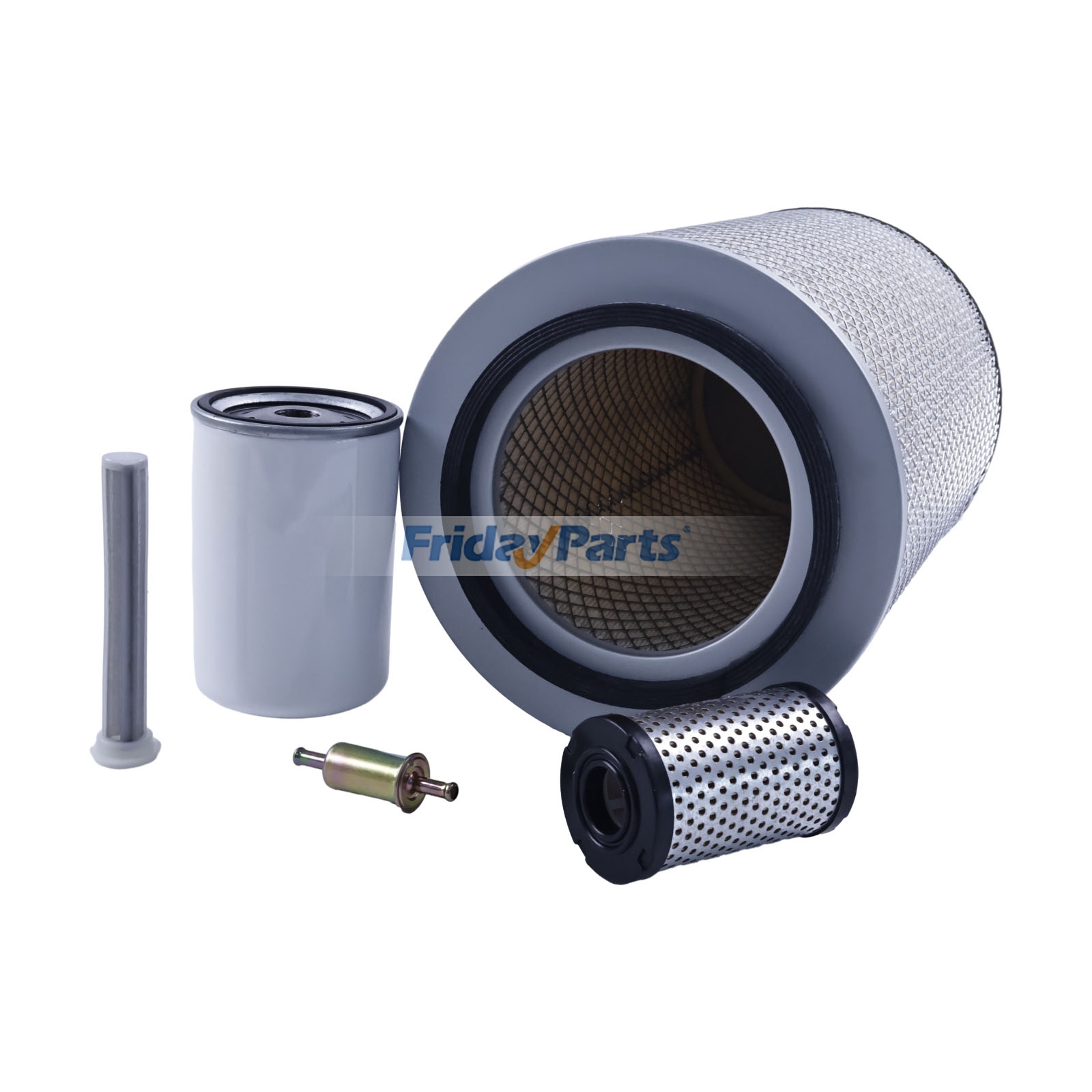 FridayParts Wartungsset für Luft-, Kraftstoff- und Ölfilter
