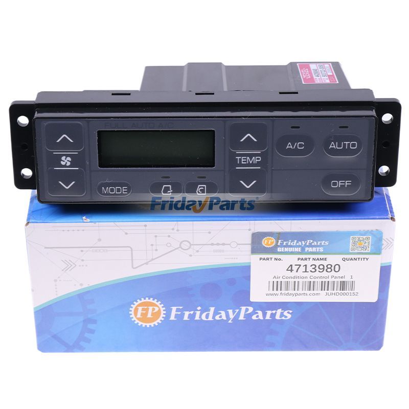 24V A/C Controller Panel 4713980 for Hitachi Excavator ZX140W-3 ZX140W-3-AMS ZX145W-3 ZX145W-3-AMS ZX400W-3 ZAXIS120-3 ZAXIS200LC-3 ZAXIS350LC-3