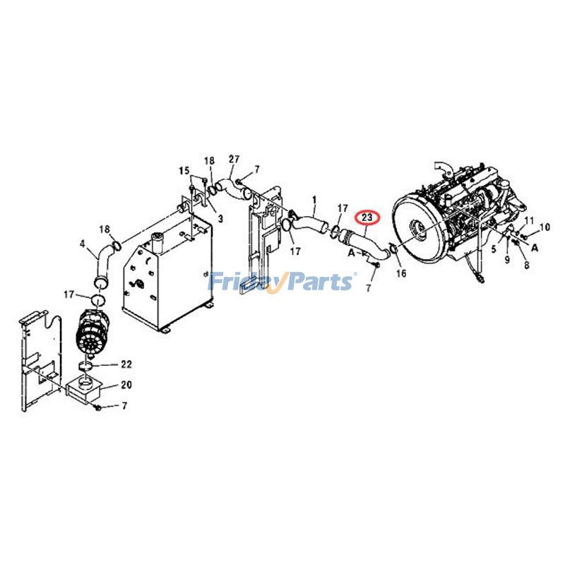 Air Hose for Excavator