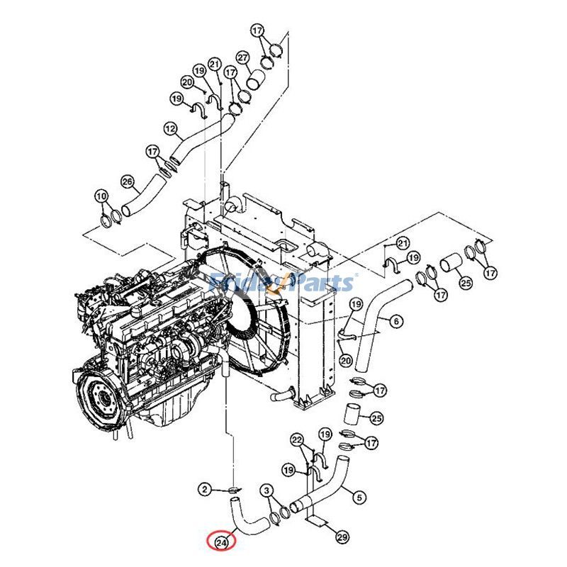 Air Hose for Excavator