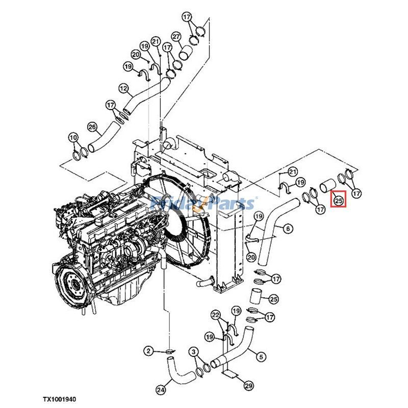 Air Hose for Excavator