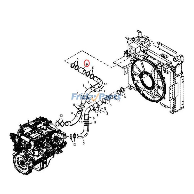 Air Hose for Excavator