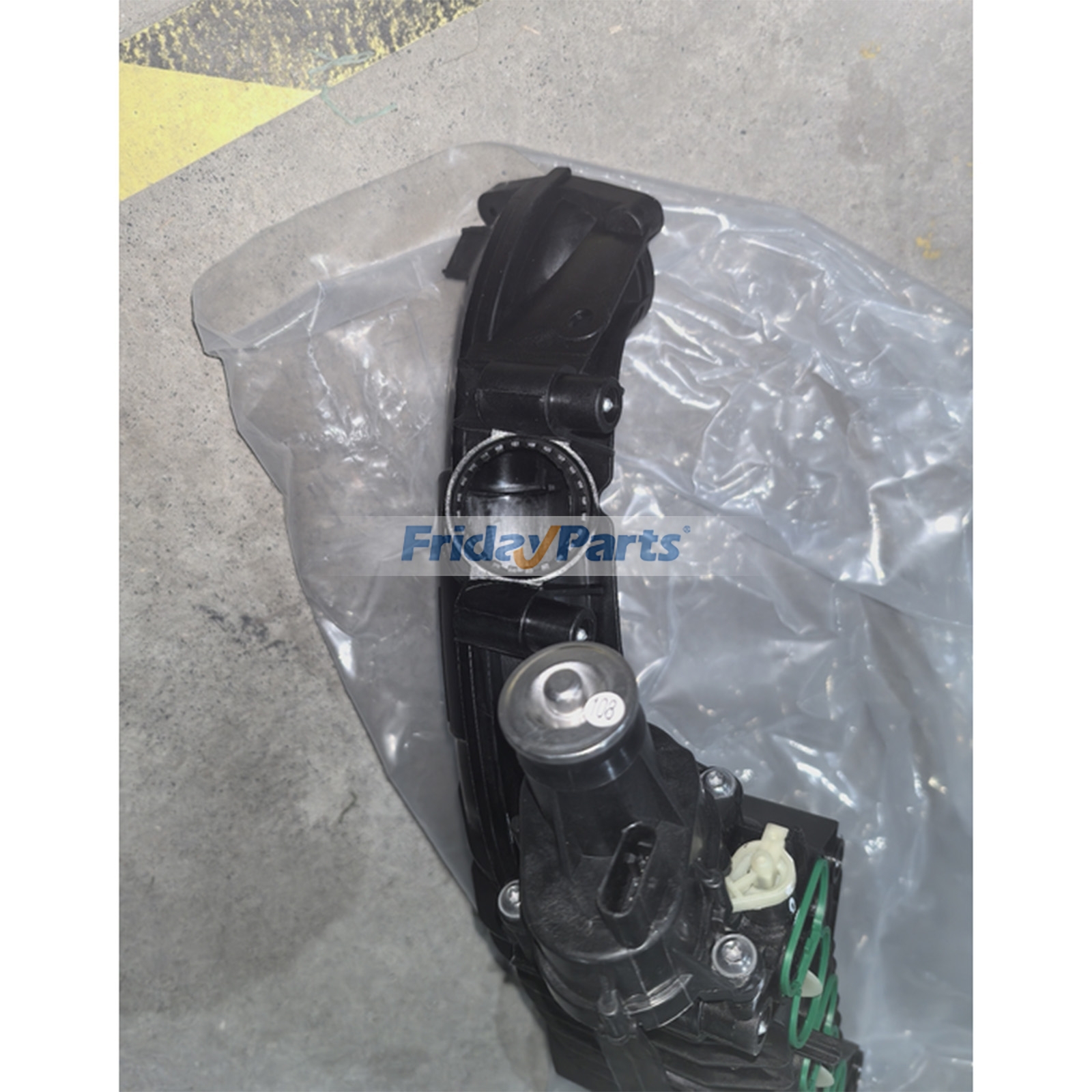 Air Intake Manifold With Motor for Vehicle