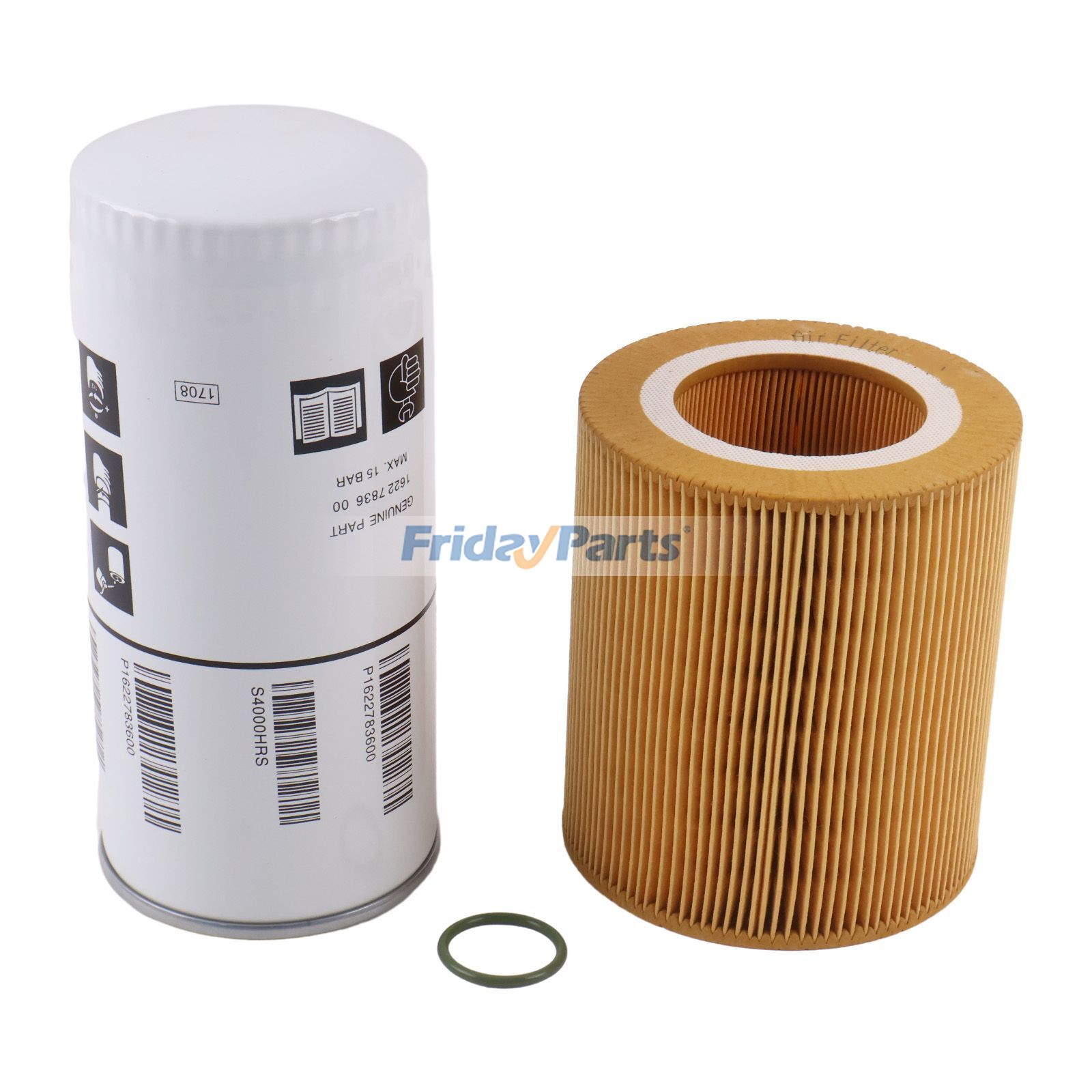 アトラスコプコ エアコンプレッサー GA 11 パック GA 30 C GA 22 FF 用エアオイルフィルターキット 2901196100 KM 110A0007A75