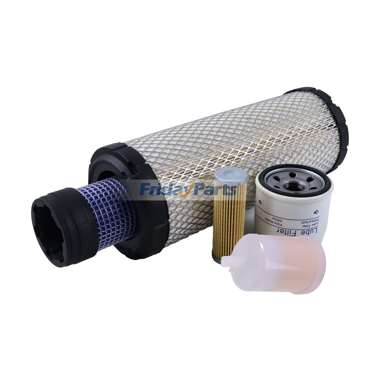 Kit de filtro de mantenimiento de aire, aceite y combustible para cortacésped Grasshopper Zero Turn 725D, 725DT y 725DT6