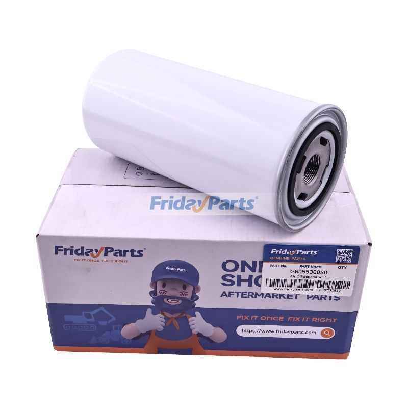 Air Oil Separator 2605530030 for Fusheng FS Curtis Air Compressor SA-11 SA-8 SA08A SA11A