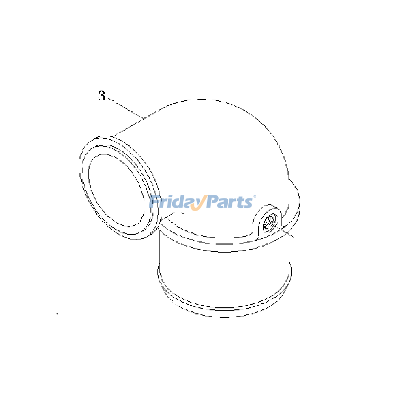 Lufttransferrohrfür Motor,Bagger,Gabelstapler,LaderFür HYUNDAI