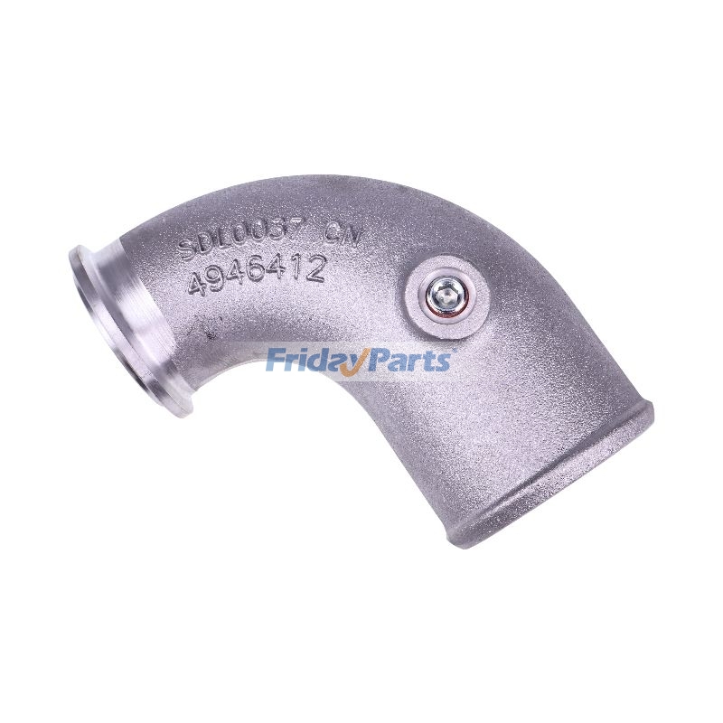 Tubo de transferencia de aire 4946412 para motor Cummins ISF2.8 ISF3.8 de FridayParts