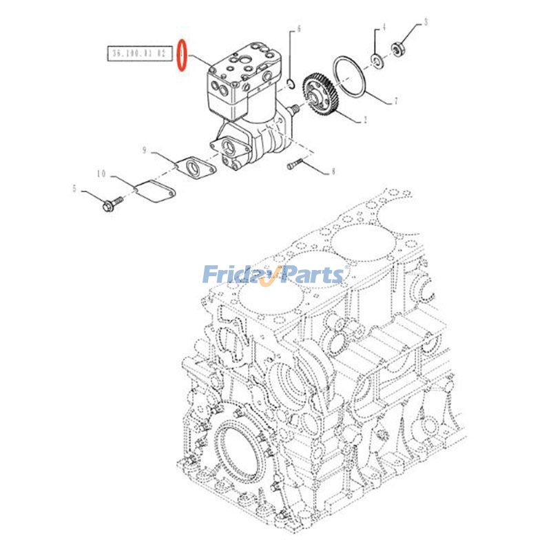 Air Compressor for Engine,Tractor,Other Agricultural Equipment