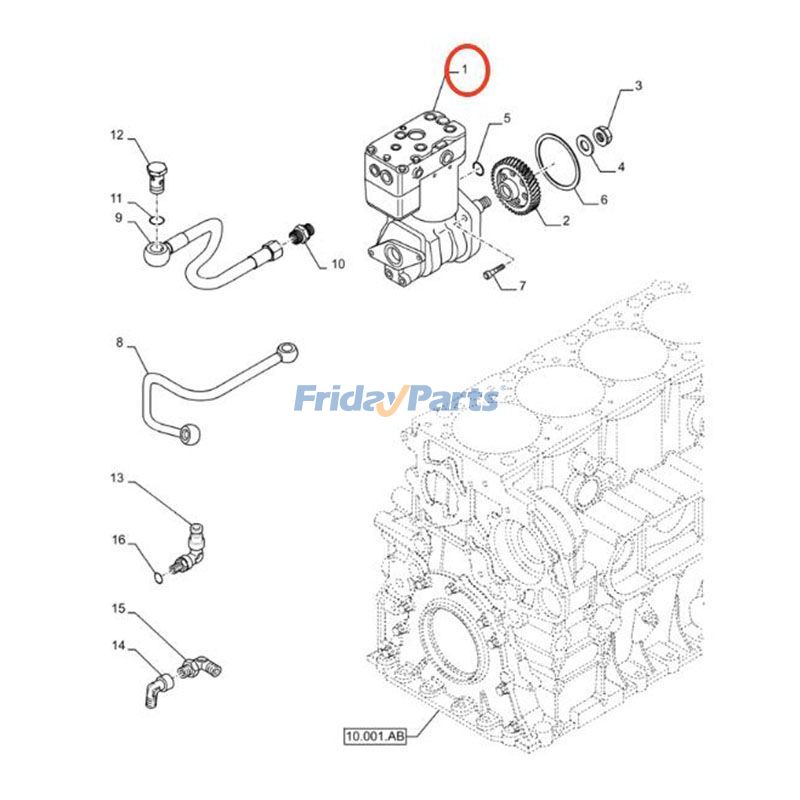 Air Compressor for Harvester,Tractor