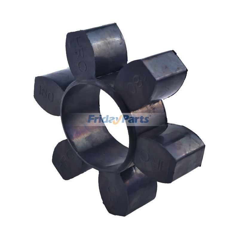 FridayPartsのスペアパーツフレキシブルゴムスパイダーシャフトカップリング弾性ブロックFusheng用