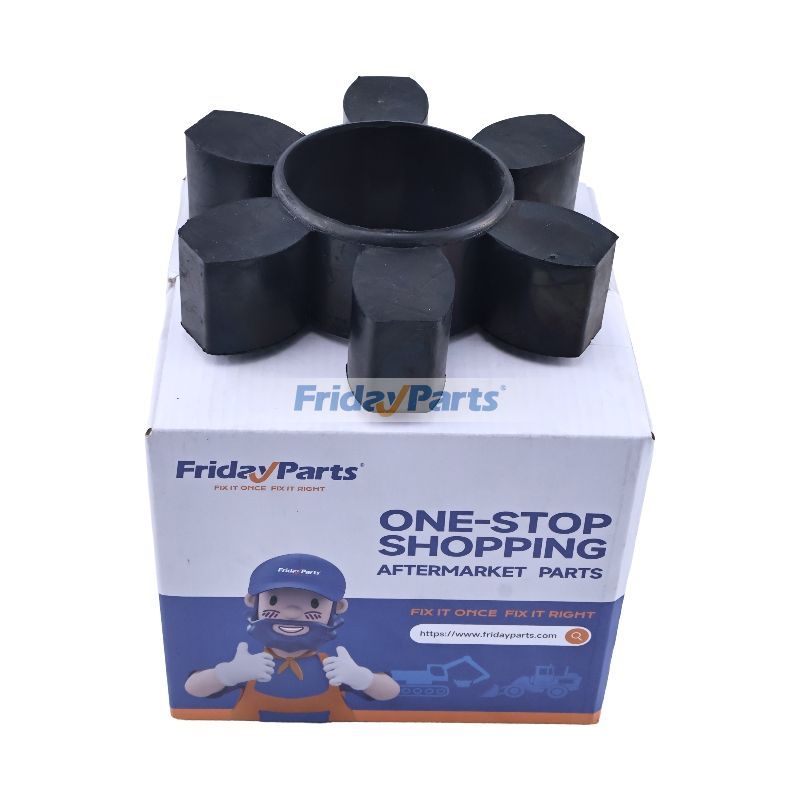 Ersatzteile für Luftkompressoren, flexible Gummispinnen, Wellenkupplung, elastischer Block HRC180 für Fusheng