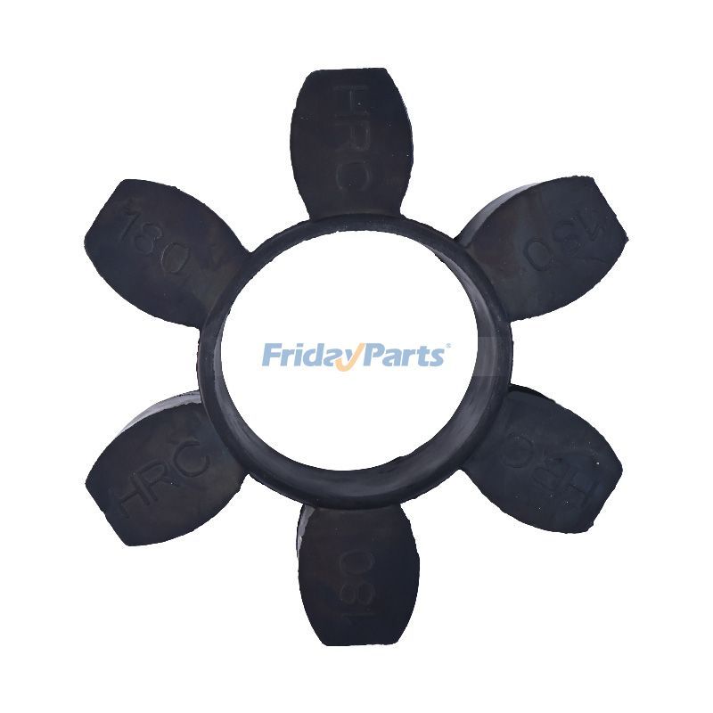 他ブランド用用エアコンプレッサースペアパーツフレキシブルラバースパイダーシャフトカップリング弾性ブロックHRC180 Fusheng用