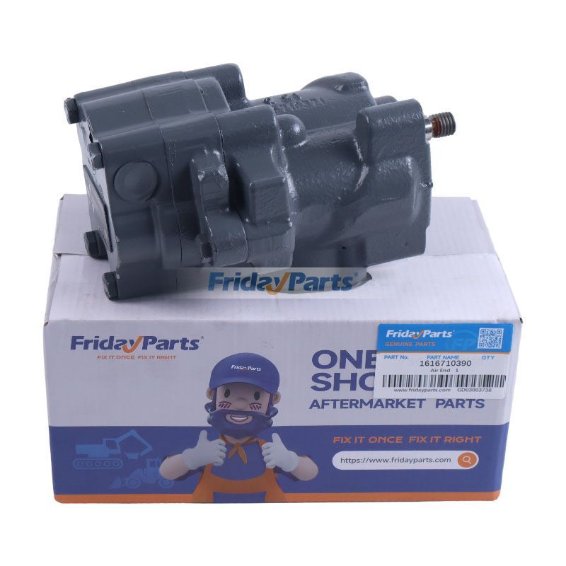 アトラスコプコ エアコンプレッサー用エアエンド 1616710390 1616710380