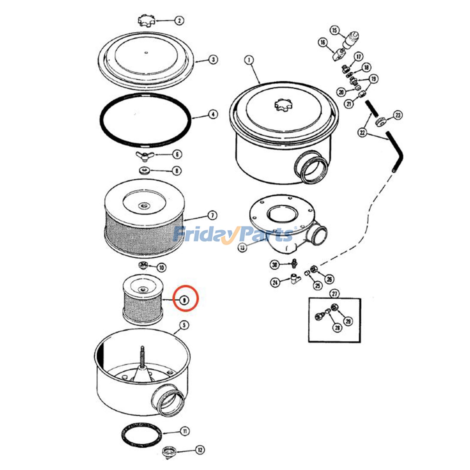 Air Filter for Tractor