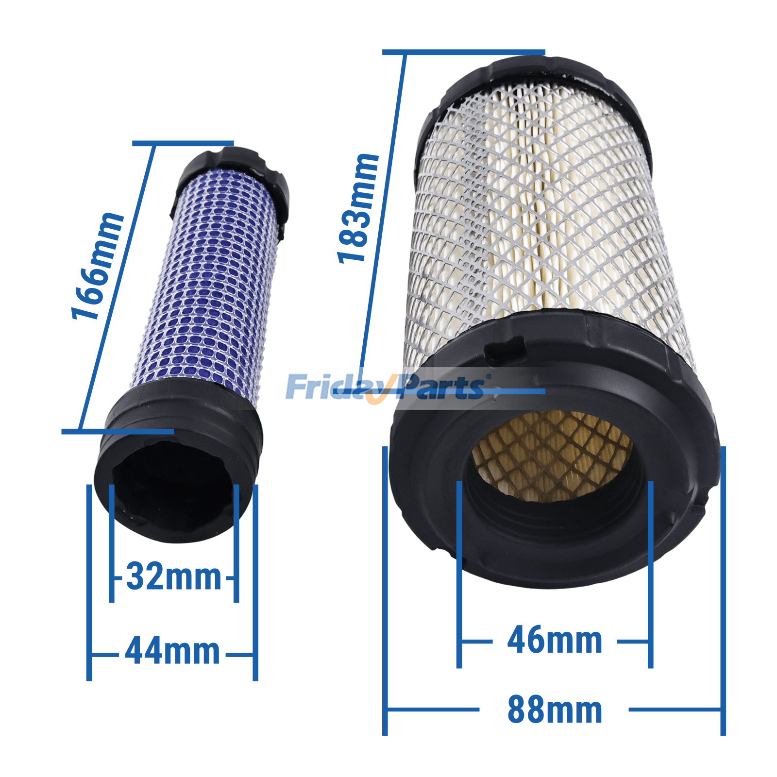 Air Filter Kit for Walker for Mower