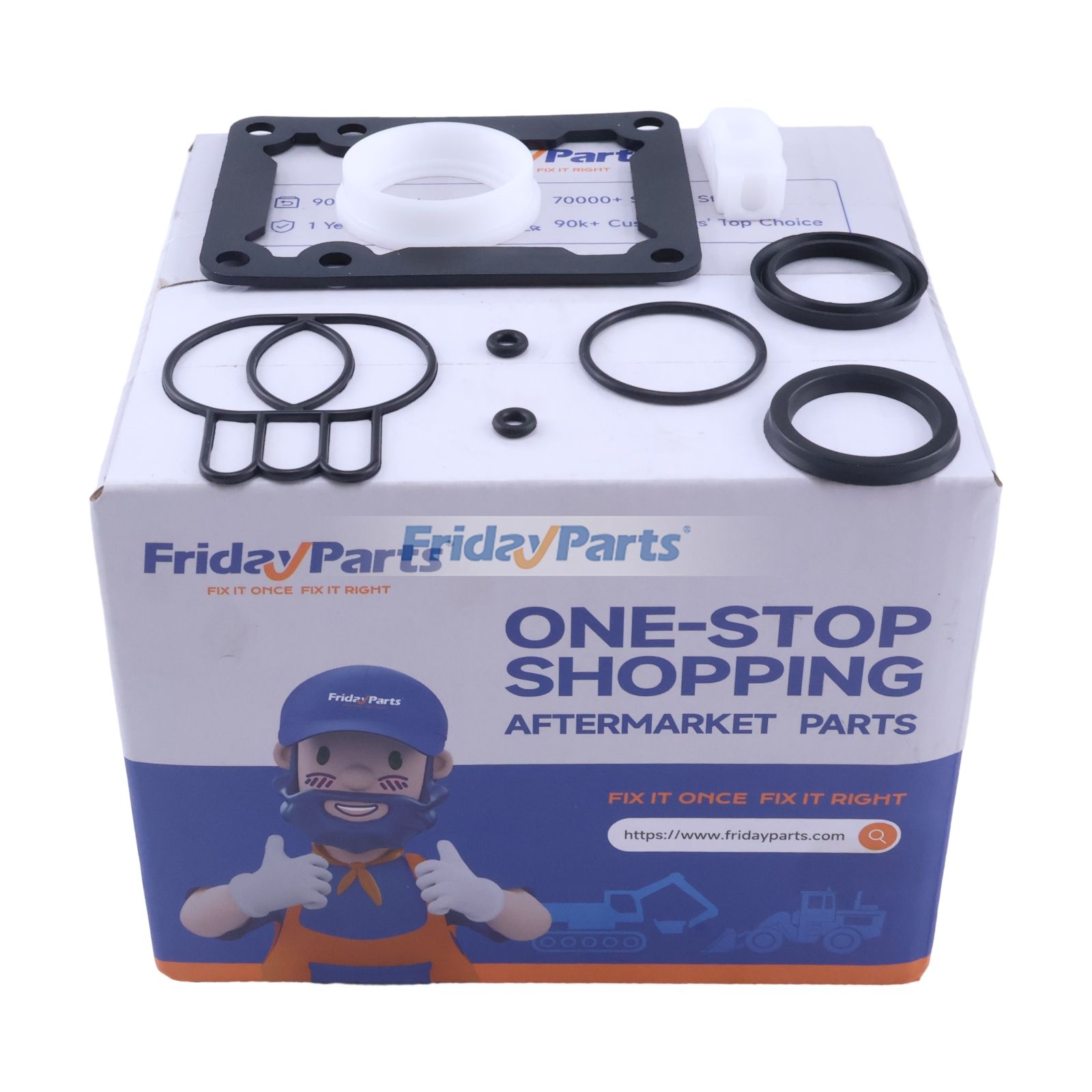 Graco Husky ダブルダイヤフラムポンプ 1040 1590 2150 用エアモーター修理キット 236-273