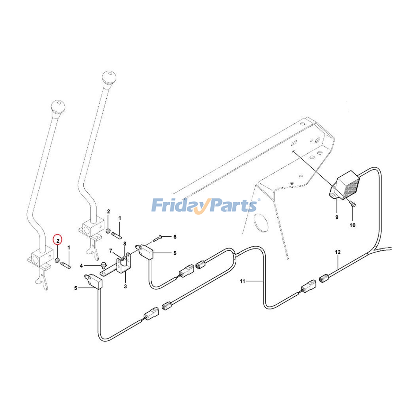 Alarm for Compactor,Excavator,Loader
