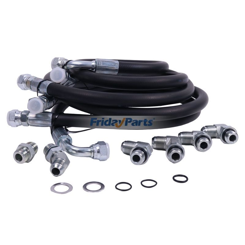 Engine,Vehicle Allison Transmission Cooler Lines With Adapters for Duramax 6.6L Chevrolet GMC 2006-2010