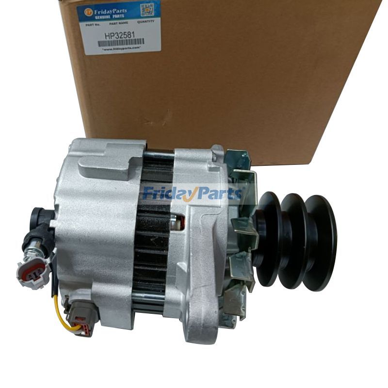 Alternador 1-81100414-1 para motor Isuzu 6HK1 6HH1 Excavadora Hitachi ZAX330