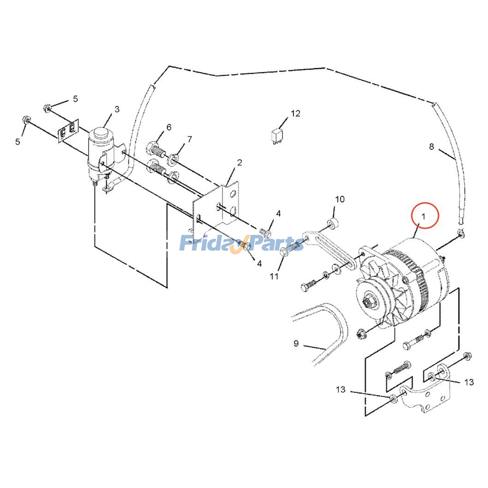 Alternator for Engine