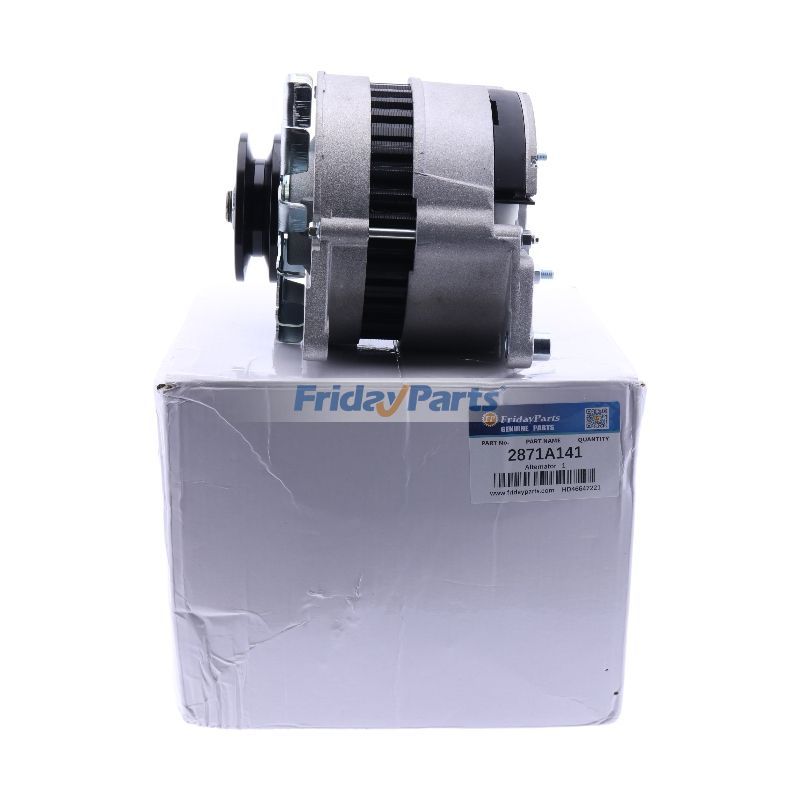 12-V-Lichtmaschine 2871A141 für Perkins-Motor 104.22 1004-4 1004-40 1004-42 1004-4T 1006-6 1006-60 1006-6T T3.1524 T4.236