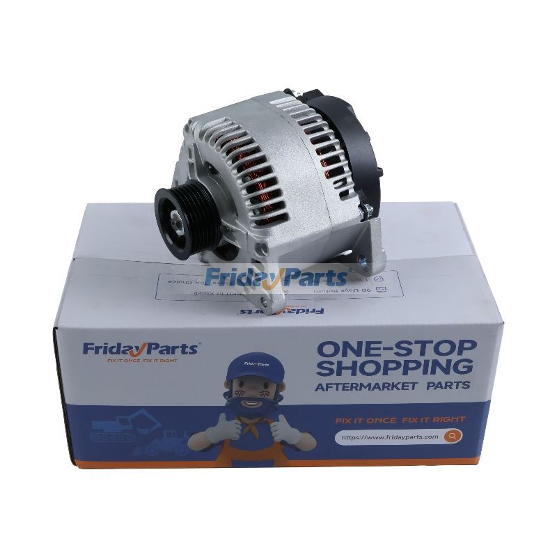 12V Alternator 383-2557 for Caterpillar CAT 3054C 3054E 3056E C4.4 C6.6 Engine 414E 416E 420F 422E 424D 430D 432E