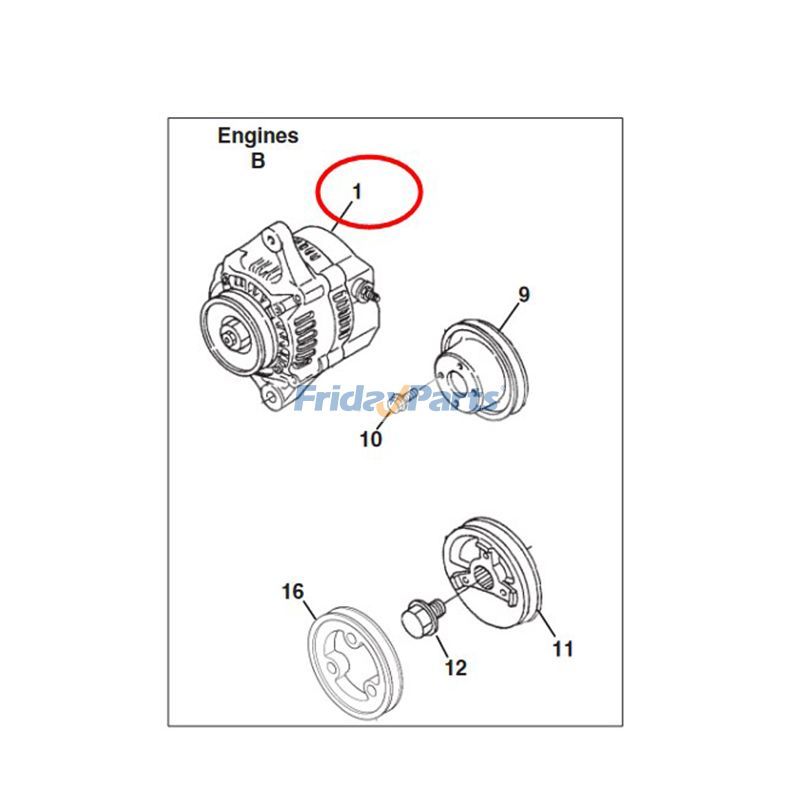 Lichtmaschine Cushmanster Haulster Spraytekbei FridayParts kaufen